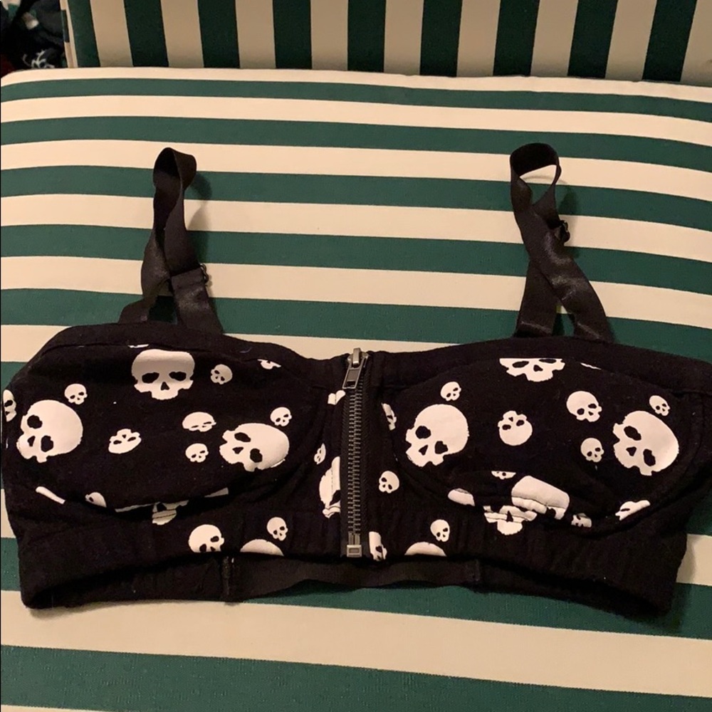 Skull bralette